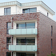 Fassade zum Großteil hochwertig verklinkert